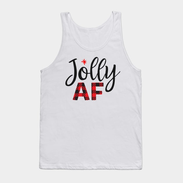 Jolly AF Tank Top by MZeeDesigns